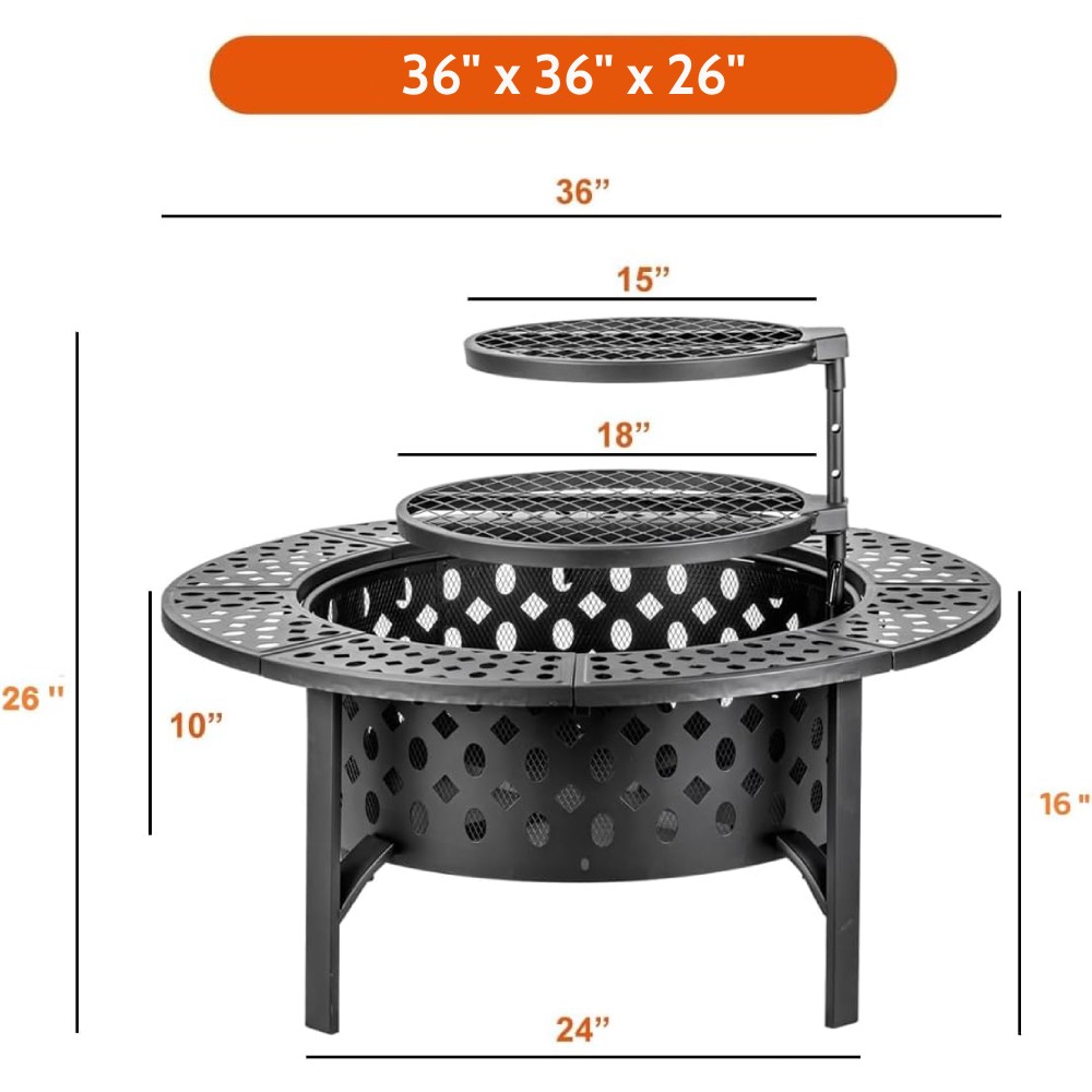 buy fire grill pit shop online